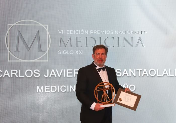 Dr. Carlos Egea, premio Medicina Siglo XXI 2024